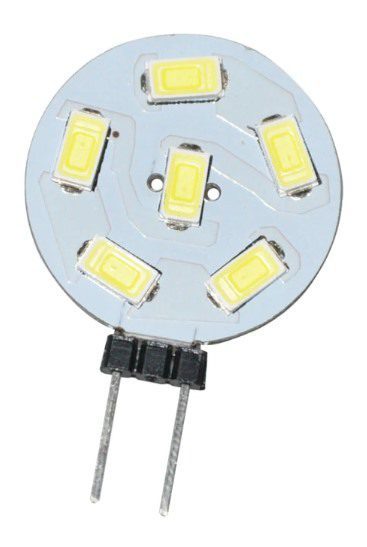 Lampada LED G4 6 leds 6000k