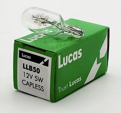 Lâmpada T10 w5w LUCAS