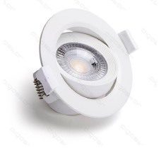 Downlight LED angulo ajustavel 5w 6500k
