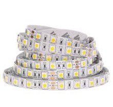 Fita LED 5050 60 leds/mt ip65 12V rolo 5mt branco quente