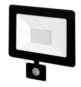 Projector LED SMD IP65 220VAC Branco F. 6400K 20W com sensor