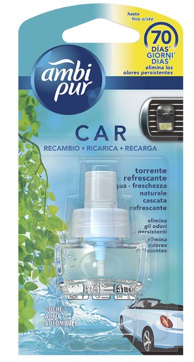 Ambipur car recarga - agua 7ML