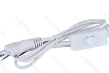 Cabo com interruptor - branco