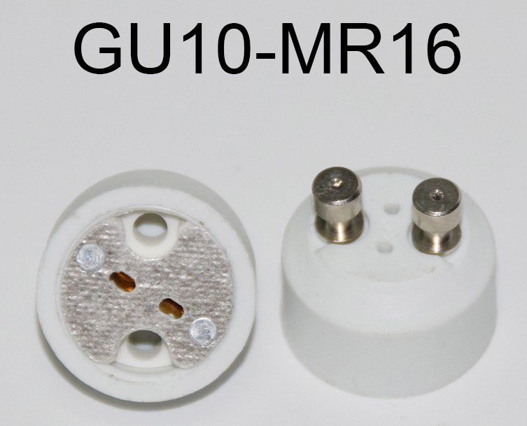 Suporte Adaptador Lampada GU10 - MR16