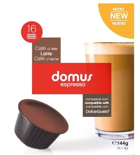 Cápsulas Dolce Gusto Domus Espresso (16 Unidades); Latte