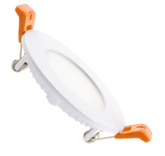 Placa LED Redondo SuperSlim branco