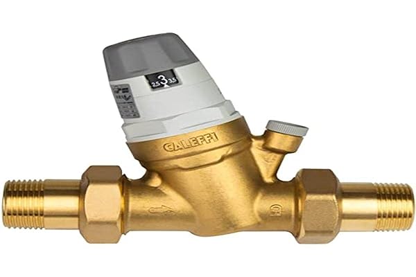 Caleffi Regulador de presión de agua industrial 1 pulgada 1 hasta 6 bar 535060