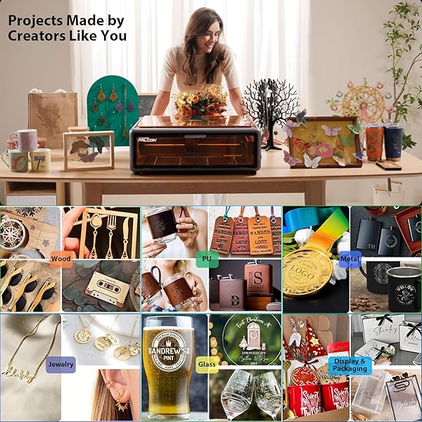 Creality-Falcon-A1-Grabador-y-cortador-laser-10-W-grabado-laser-cerrada-con-camara-inteligente-reconocimiento-autom-B0F1CV767P-8