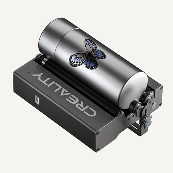 Rolo giratorio oficial Creality para máquina de laser, Creality Cr-Laser Falcon de 10 W e 22 W CR Falcon 2