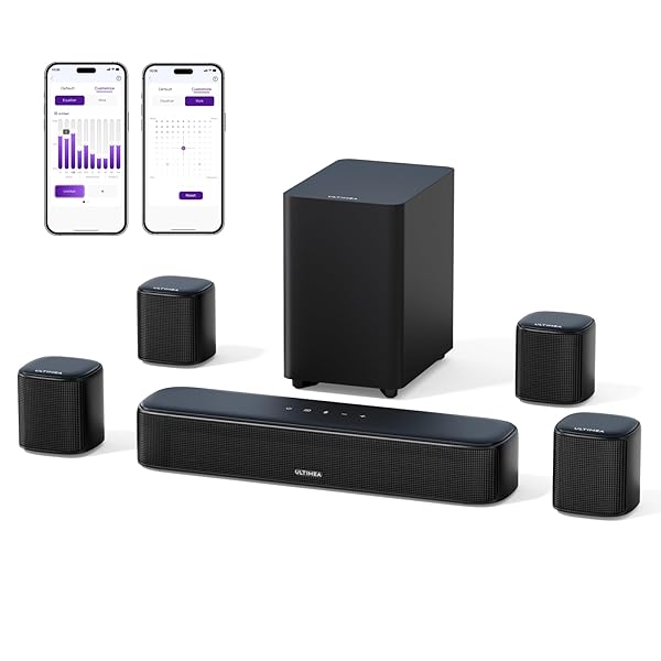 ULTIMEA 7.1 Barra de So Potencia Pico 330W, Opt/AUX, Aura A40