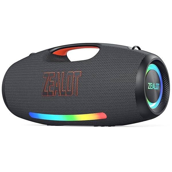 ZEALOT Altavoz Bluetooth de 250 W,  IPX6  48000 mAh, S89
