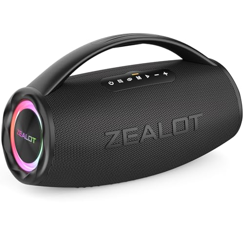 Zealot Altavoz Bluetooth Grande 80W de Potencia S97