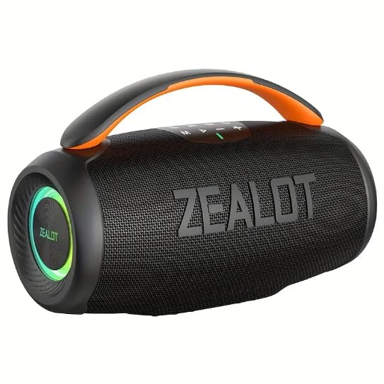 Zealot Altavoz Portátil de 50W, Bluetooth 5.3, IPX6 P11